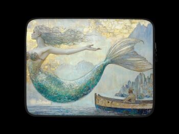 Laptop Sleeve – Mermaid Leaps from the Sea