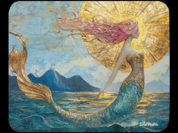 Mouse pad – Some Mermaids Have Pink Hair!