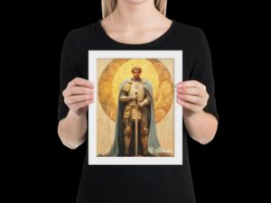 Framed Print – Brave Sir Lancelot