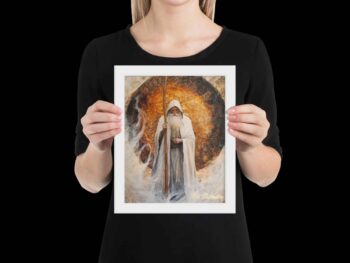 Framed Print – Wisdom of the Merlin