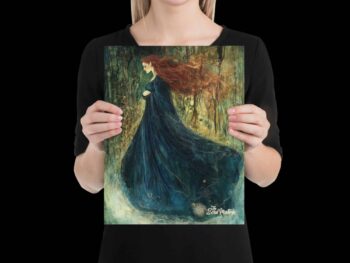 Unframed Print – The Magical Morgan Le Fay