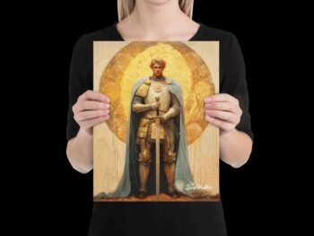 Unframed Print – Brave Sir Lancelot