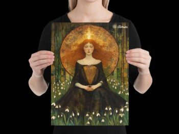 Unframed Print – Goddess Brigid at Springtime
