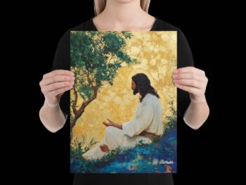 Unframed Print – The Avatar, Jesus the Christ, Meditating
