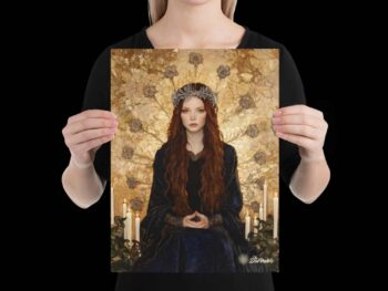 Unframed Print – Morgan Le Fay, Ruler of Avalon