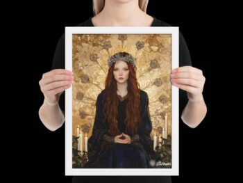 Framed Print – Morgan Le Fay, Ruler of Avalon