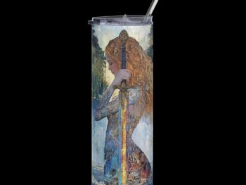 Stainless steel tumbler – The Lady of the Lake Rises