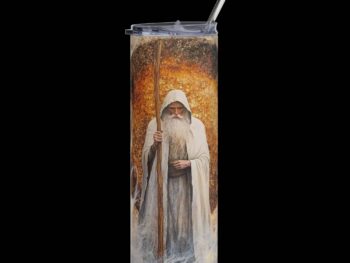Stainless steel tumbler – Wisdom of the Merlin