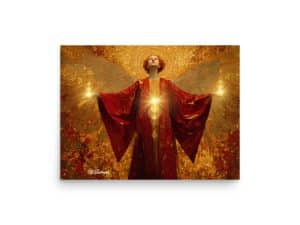 Unframed Print – Archangel Uriel