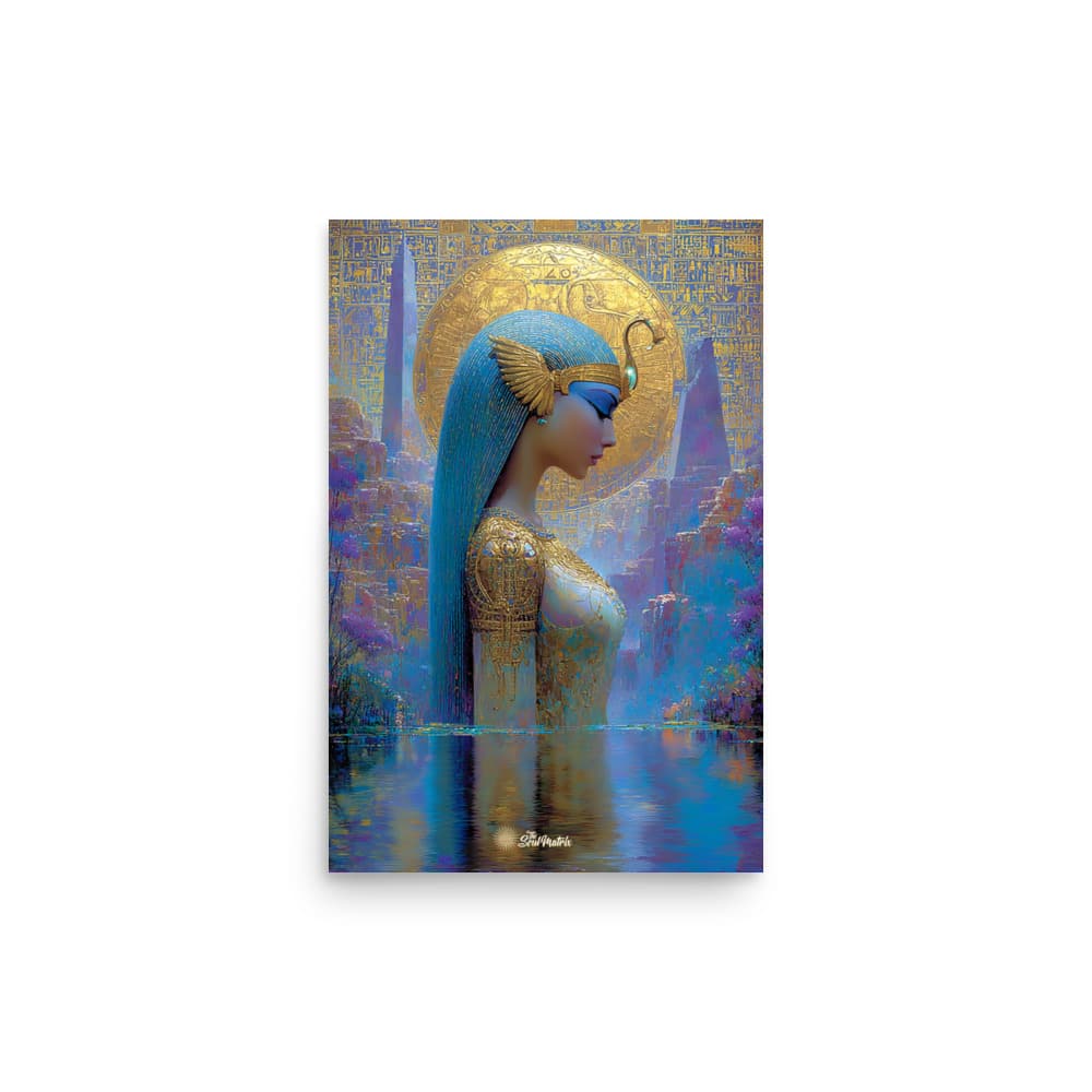 Unframed Print - Goddess Hathor Emerges From the Waters